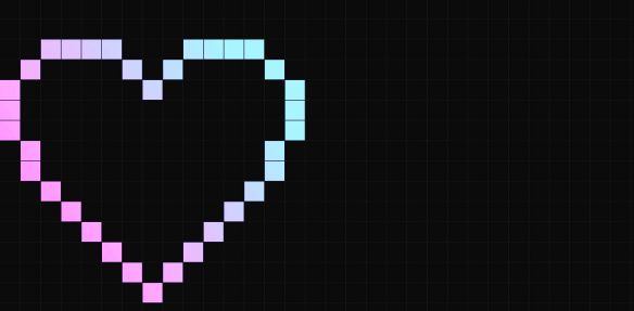 corazon,-pixel,-cuadrados-164158